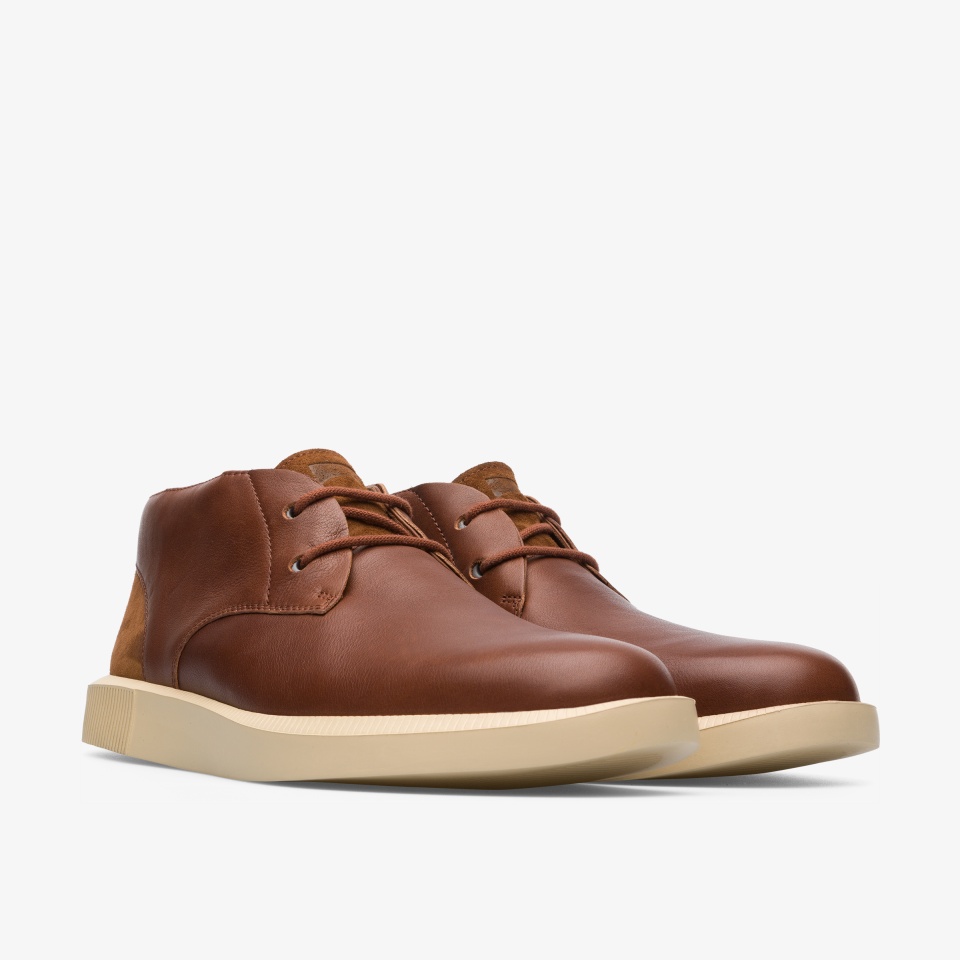 Camper Bill Brown - Camper Mens Ankle Boots ||2685-ZXHLF||